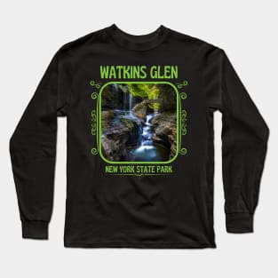 Watkins Glen State Park New York Long Sleeve T-Shirt